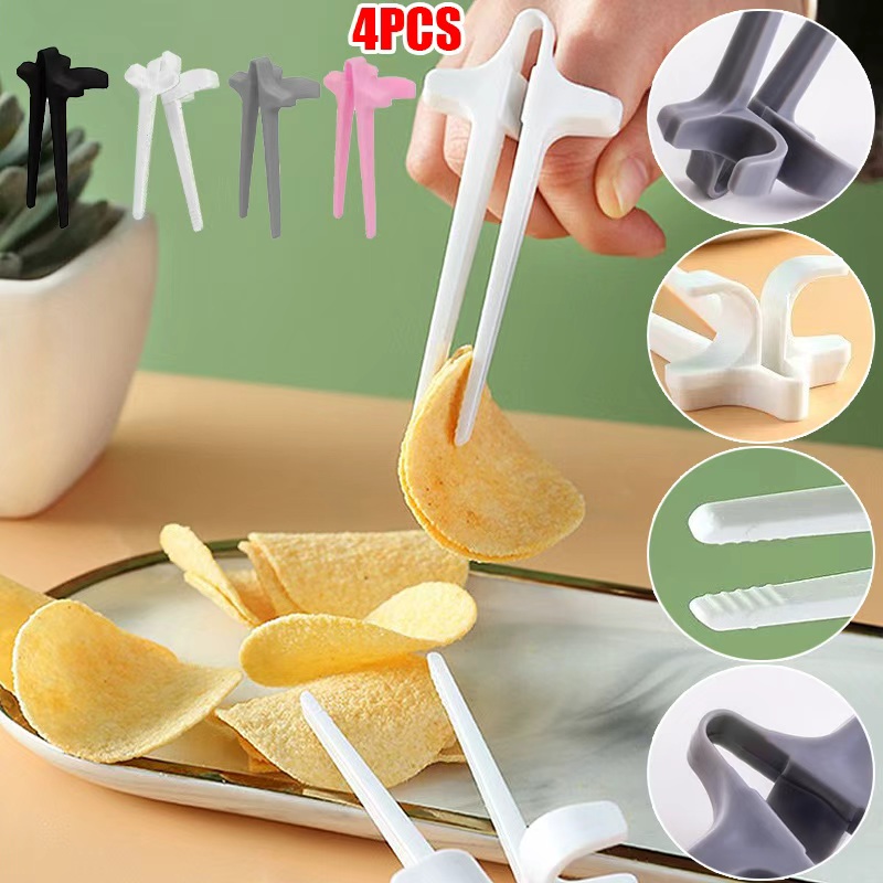 Food Snacks Game - مشبك وجبات خفيفة بلاستيكي على شكل