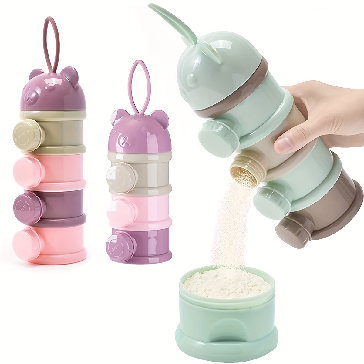 حاوية مسحوق حليب الأطفال ذات س - مراجعة Food Snacks For 1 Year Old وسعره