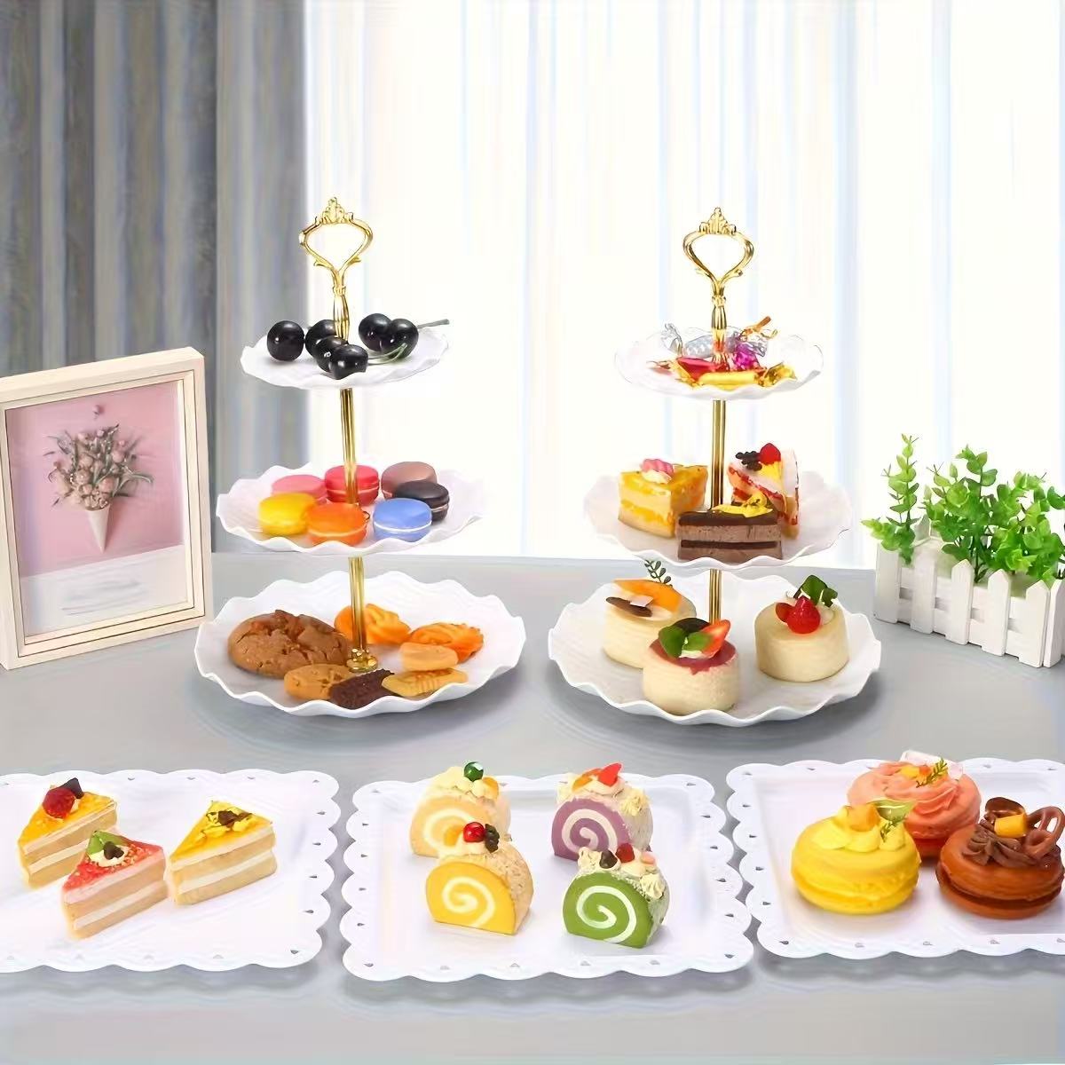 مجموعة صواني طعام مزخرفة 1/3/4 - مراجعة Food Snacks For 1 Year Old وسعره