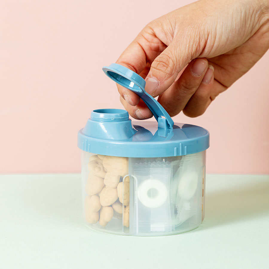 4 مقصورات صندوق تخزين أغذية ال - مراجعة Food Snacks For 1 Year Old وسعره