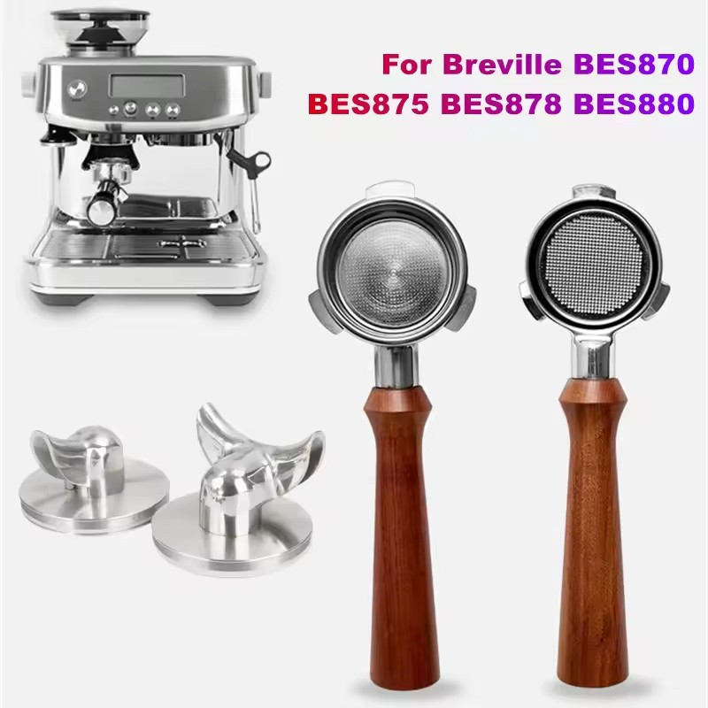 حامل فلتر بدون قاع مقاس 54 مم  - مراجعة Breville Espresso Bes870 وسعره