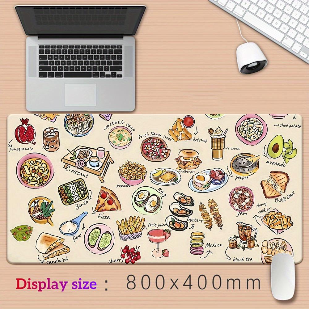 لوحة ماوس كبيرة جدًا XXL بتصمي - مراجعة Food Snacks Game وسعره