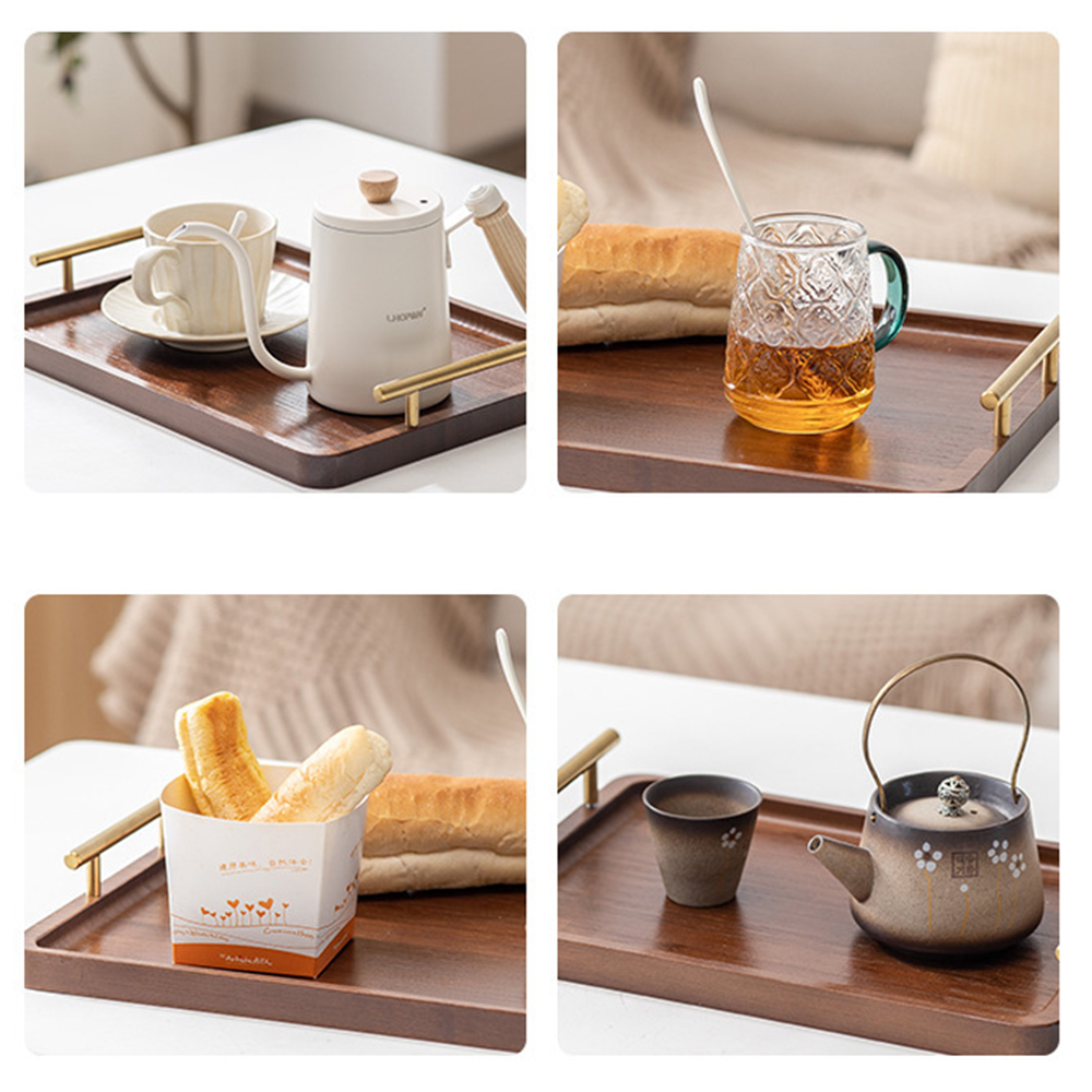 صينية تقديم خشبية مع مقابض صين - مراجعة Food Platter Snacks وسعره