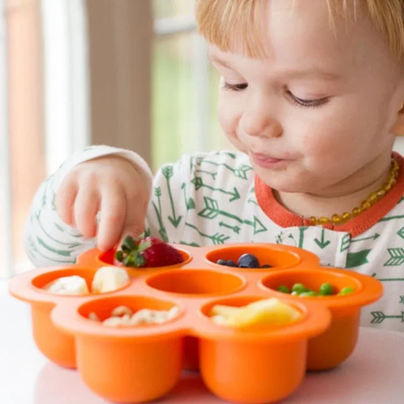 قوالب سيليكون جل قابلة لإعادة  - مراجعة Food Snacks For 1 Year Old وسعره